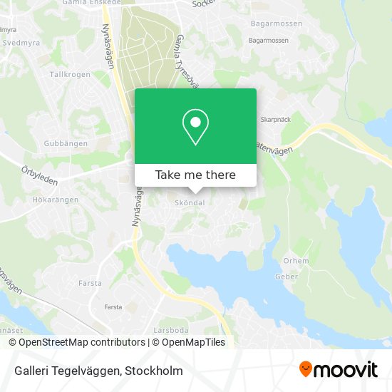 Galleri Tegelväggen map