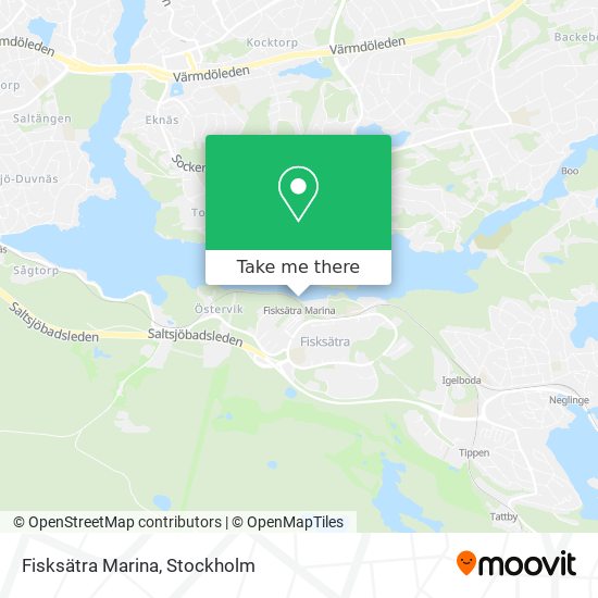 Fisksätra Marina map