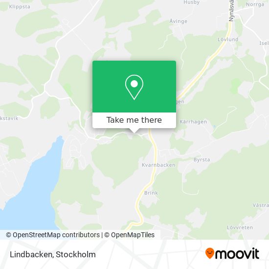 Lindbacken map