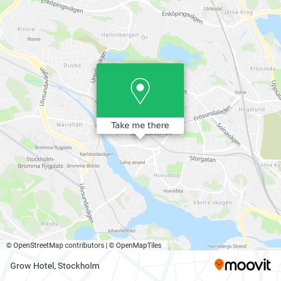 Grow Hotel map