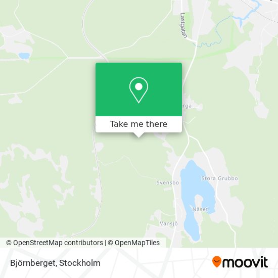 Björnberget map