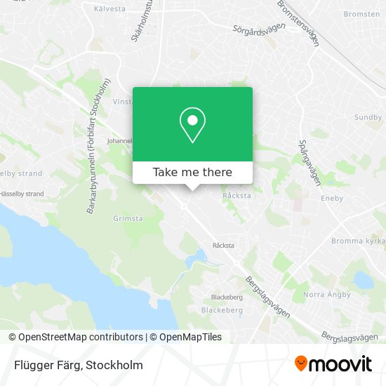 Flügger Färg map