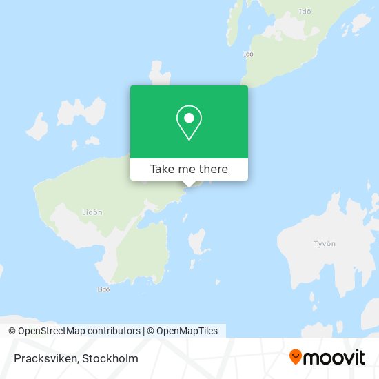 Pracksviken map