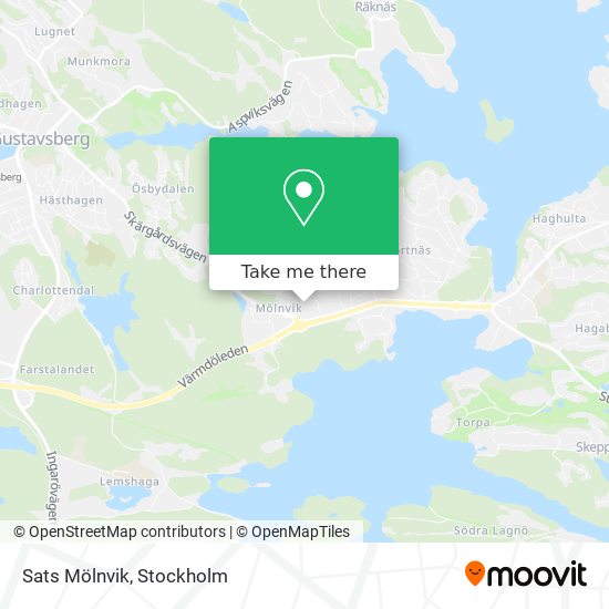 Sats Mölnvik map