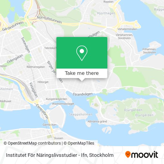 Institutet För Näringslivsstudier - Ifn map