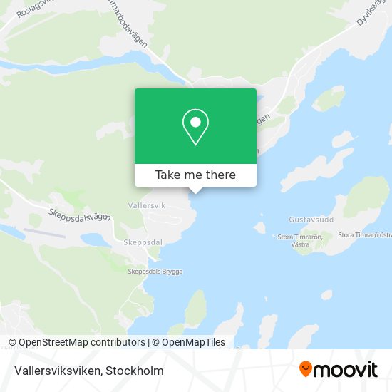 Vallersviksviken map