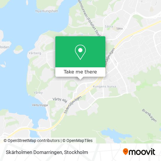 Skärholmen Domarringen map