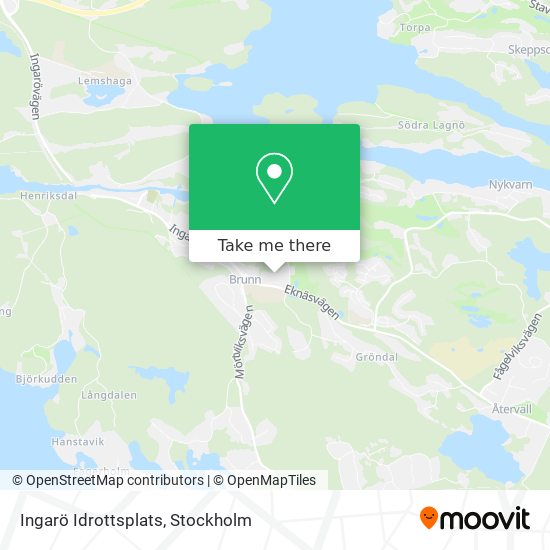 Ingarö Idrottsplats map