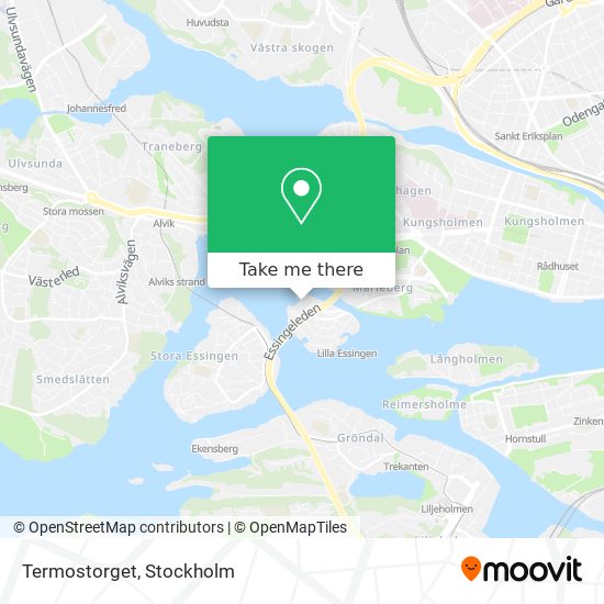 Termostorget map