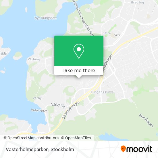 Västerholmsparken map