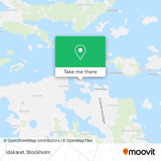 Idskäret map