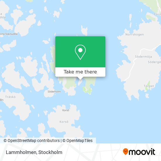 Lammholmen map