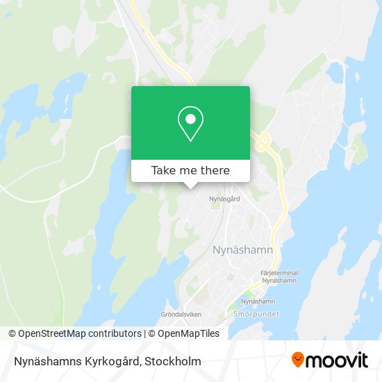 Nynäshamns Kyrkogård map