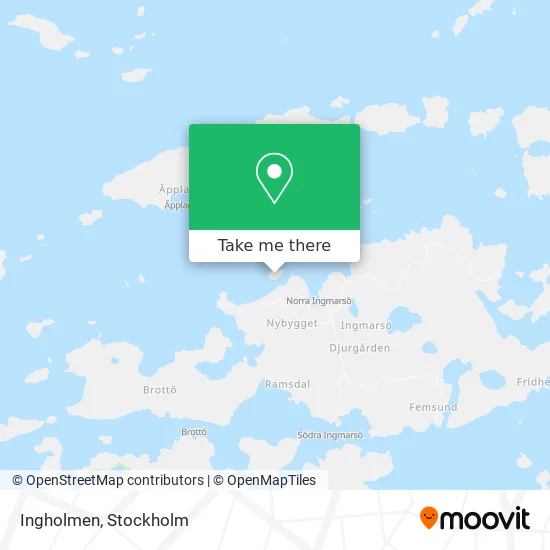Ingholmen map