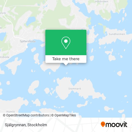 Själgrynnan map