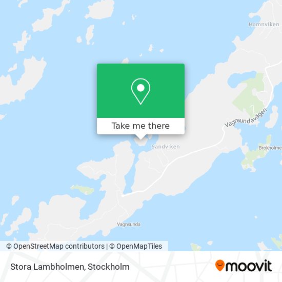 Stora Lambholmen map