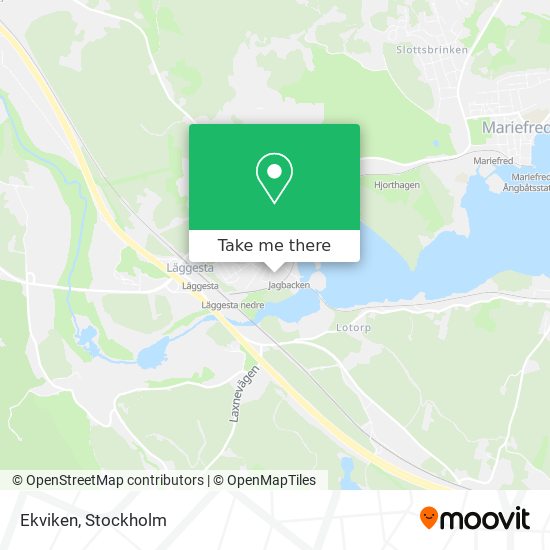 Ekviken map