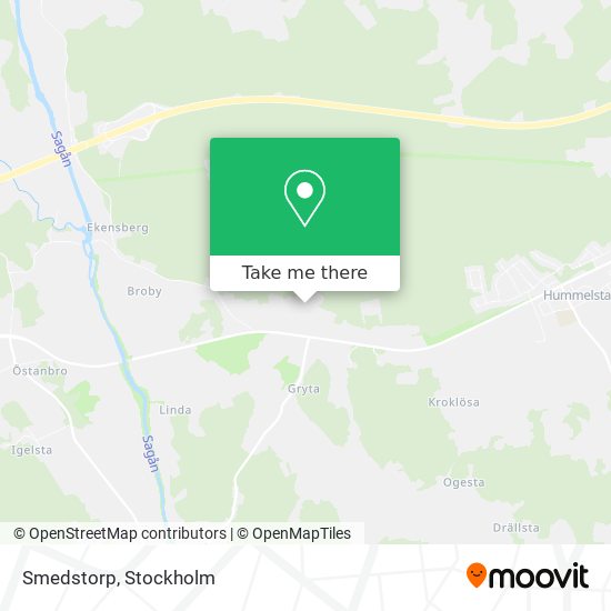 Smedstorp map