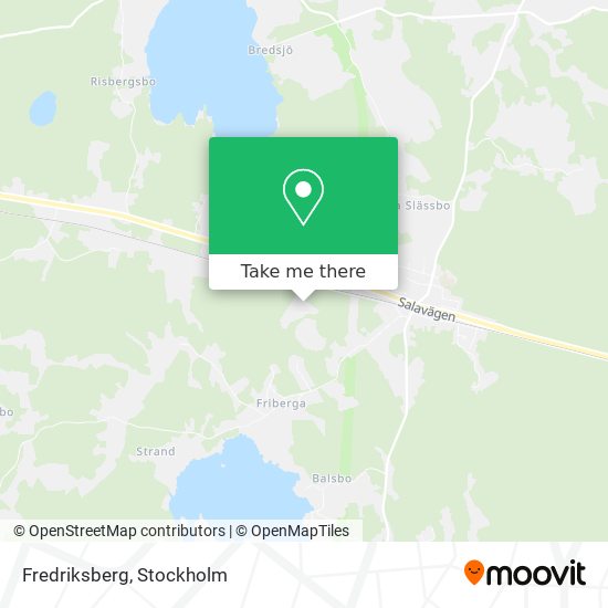 Fredriksberg map