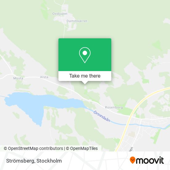 Strömsberg map