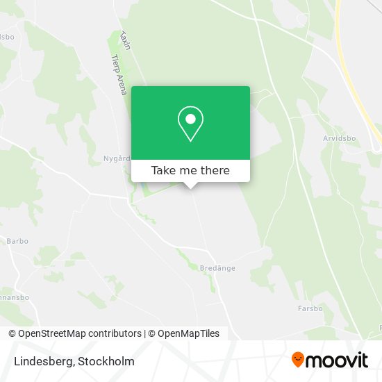 Lindesberg map