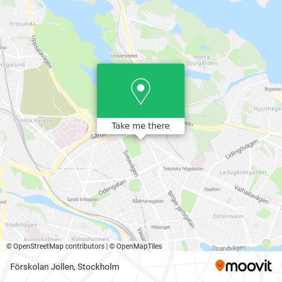 Förskolan Jollen map