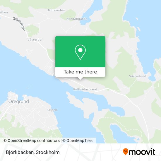 Björkbacken map