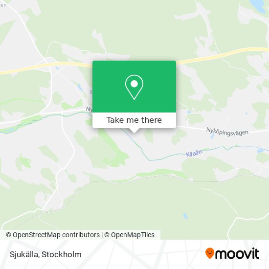 Sjukälla map