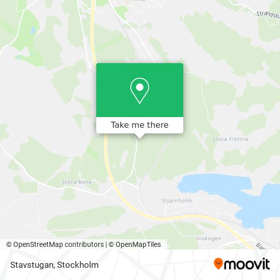 Stavstugan map