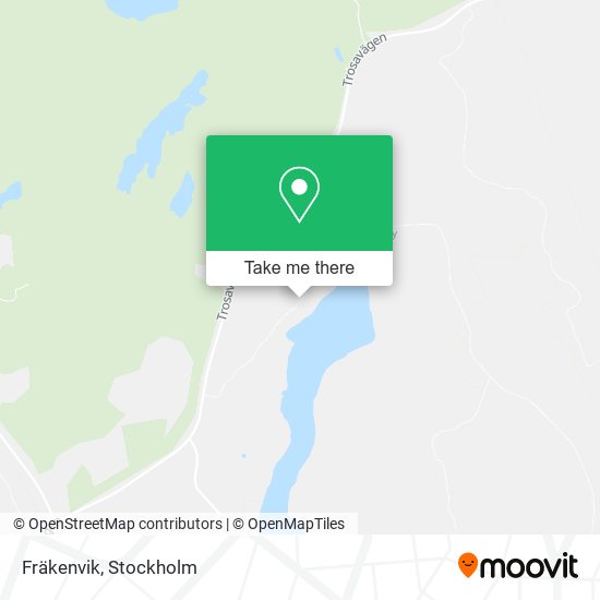 Fräkenvik map