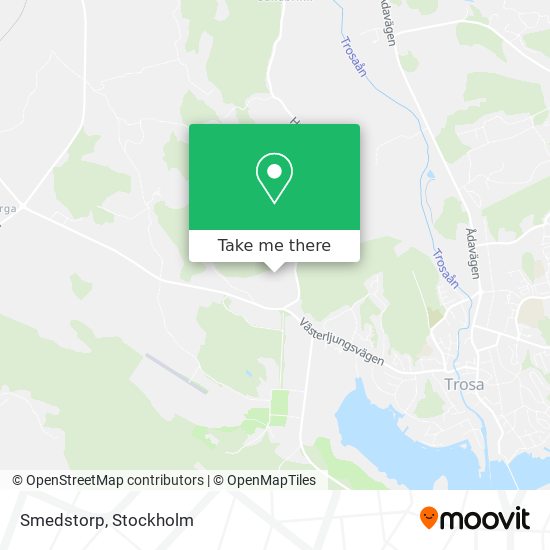 Smedstorp map