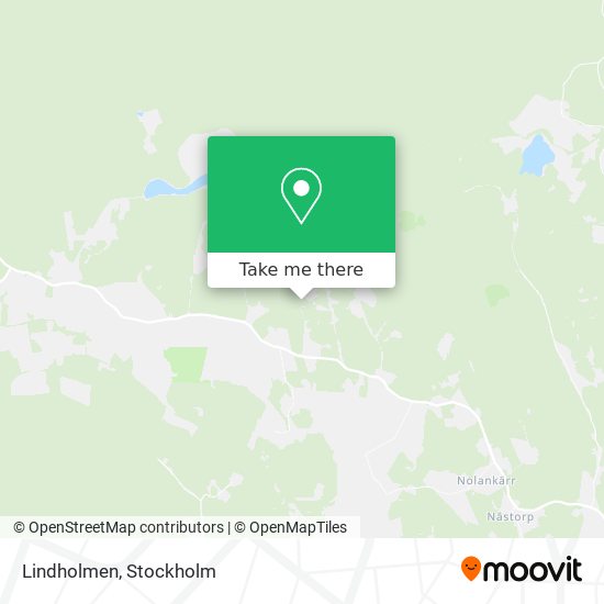 Lindholmen map