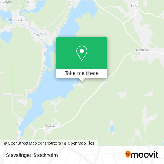 Stavsänget map