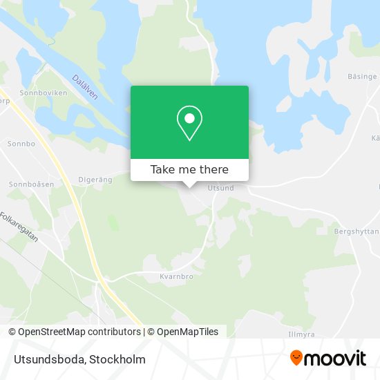 Utsundsboda map