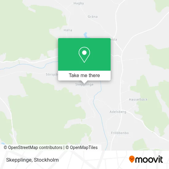 Skepplinge map