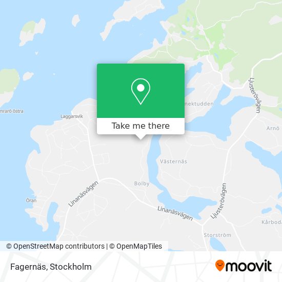 Fagernäs map