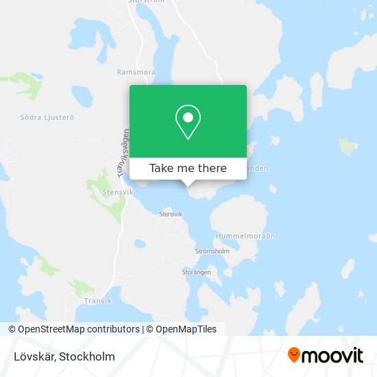 Lövskär map