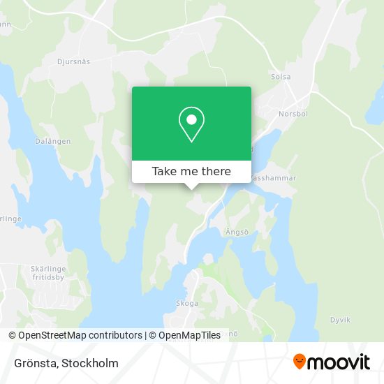 Grönsta map