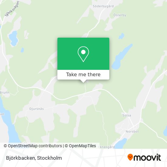 Björkbacken map