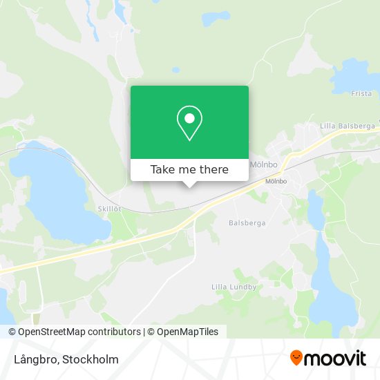 Långbro map