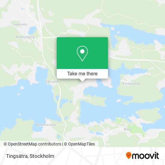 Tingsätra map