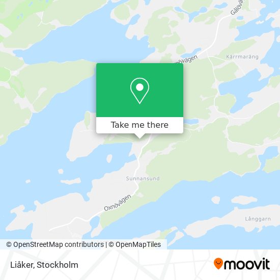 Liåker map