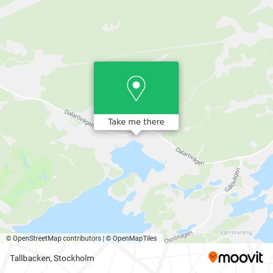 Tallbacken map