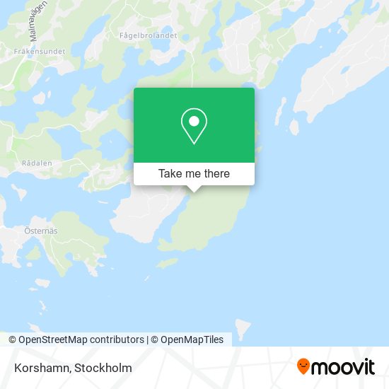 Korshamn map