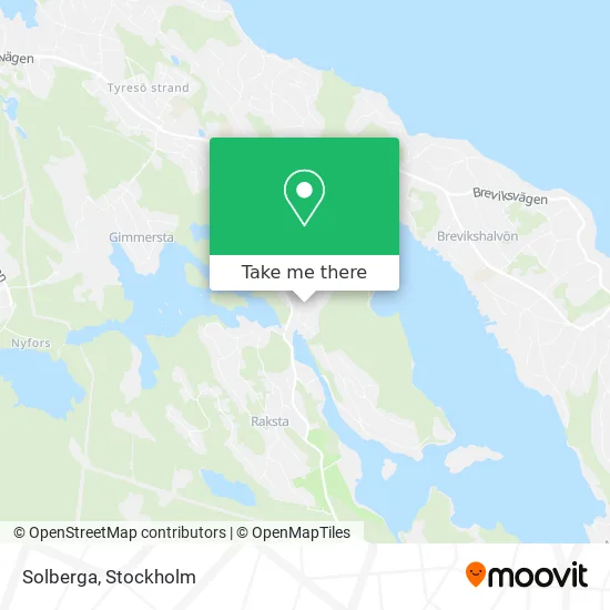 Solberga map