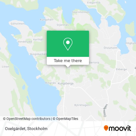 Oxelgärdet map