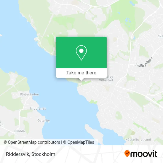 Riddersvik map