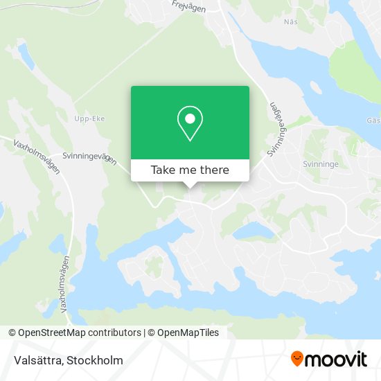 Valsättra map