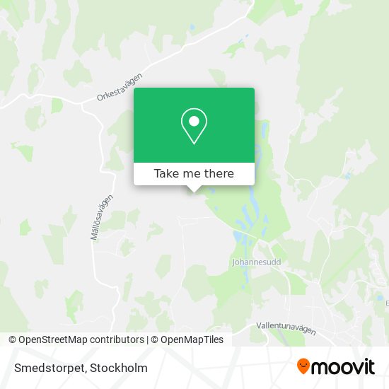 Smedstorpet map