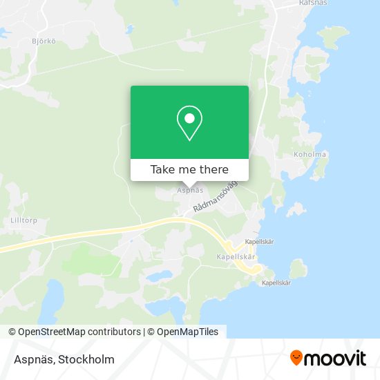 Aspnäs map